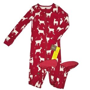 Tea Collection Deer Footed Pajamas‎